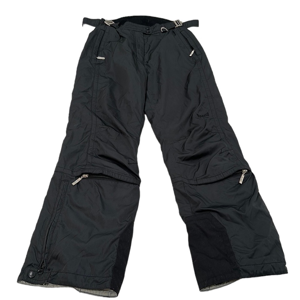 Black Marker mens ski pants